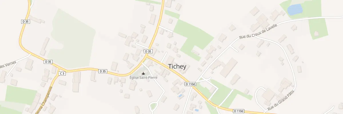Plan du 3C Rue Princesse de Conti à Tichey
