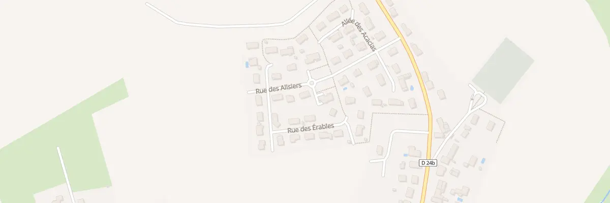 Plan du 9 Rue des Alisiers à Longchamp