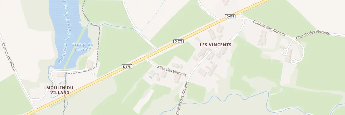 Plan du 71 All des Vincents à Ratte