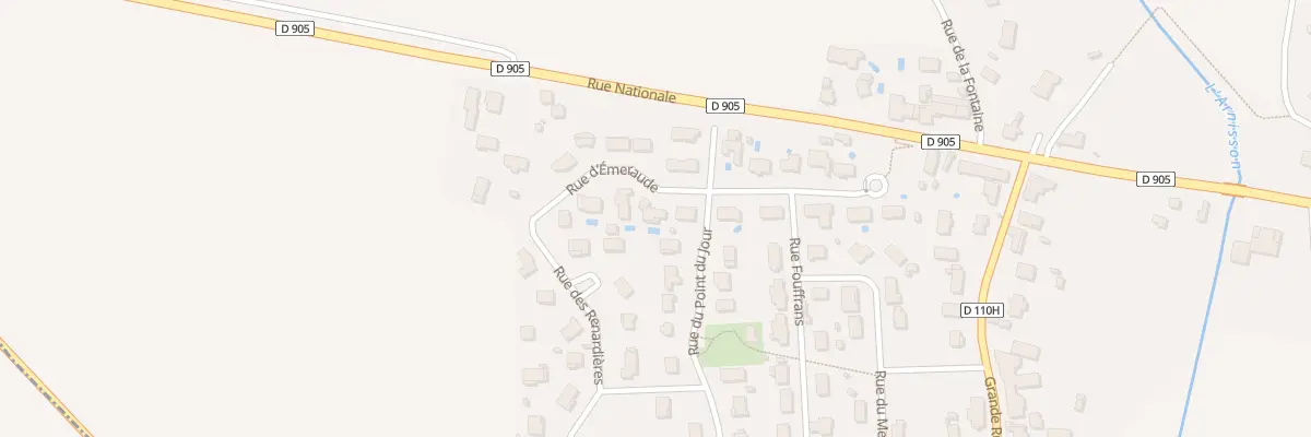 Plan du 8 Rue d’Emeraude à Soirans
