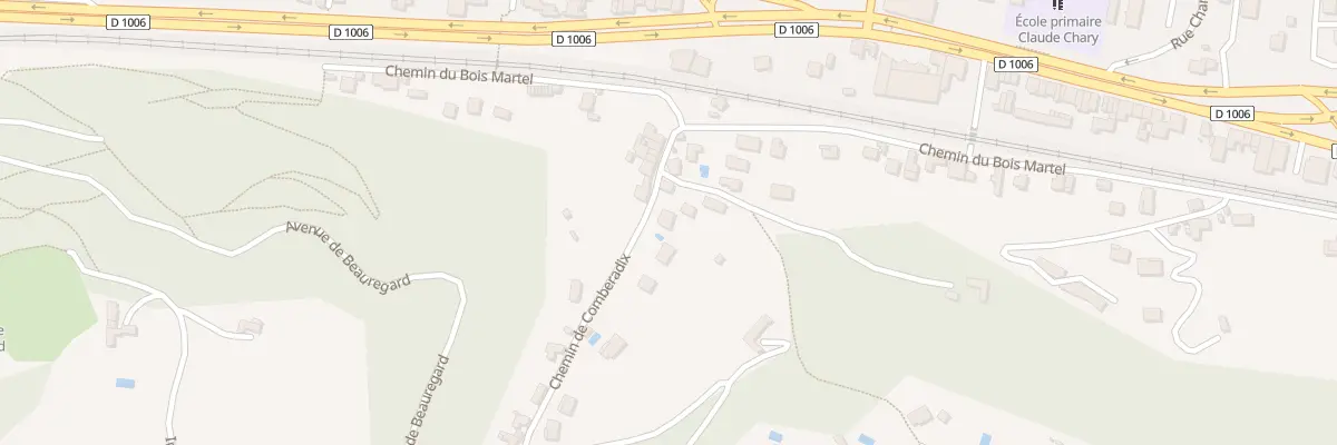Plan du 7 Che de Comberadix à Bourgoin-Jallieu