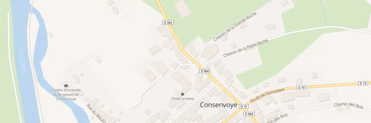 Plan du 12 Rte Nationale à Consenvoye