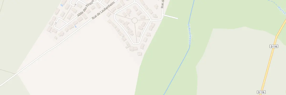 Plan du 34 Rue des Grives à Longchamp