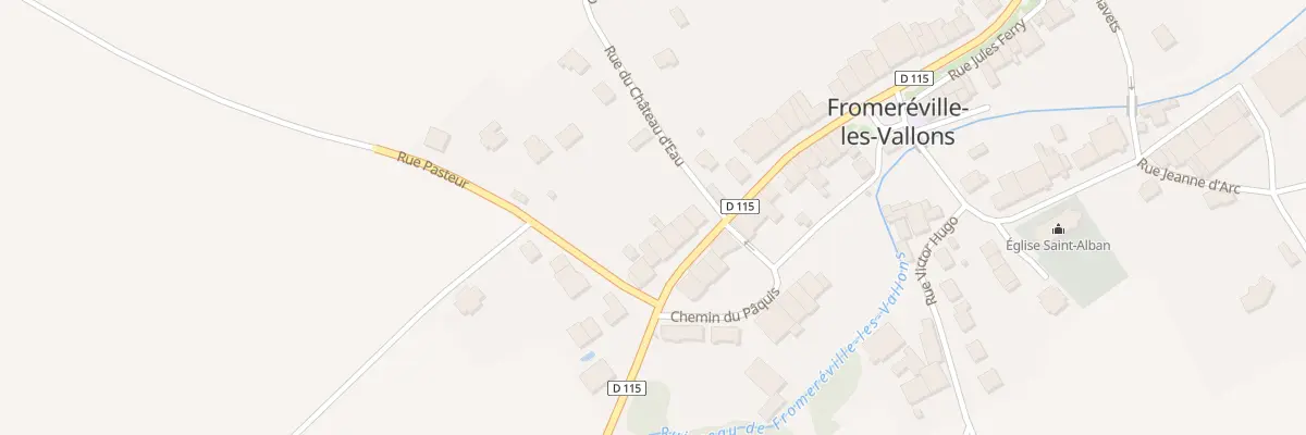 Plan du 3B Rue de Verdun à Fromeréville-les-Vallons