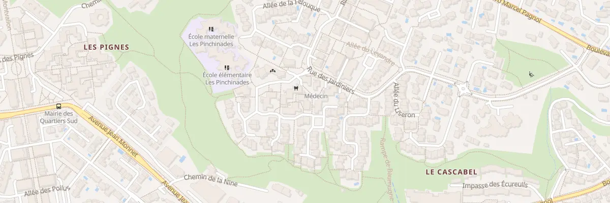 Plan du 19 Rue des jardiniers à Vitrolles