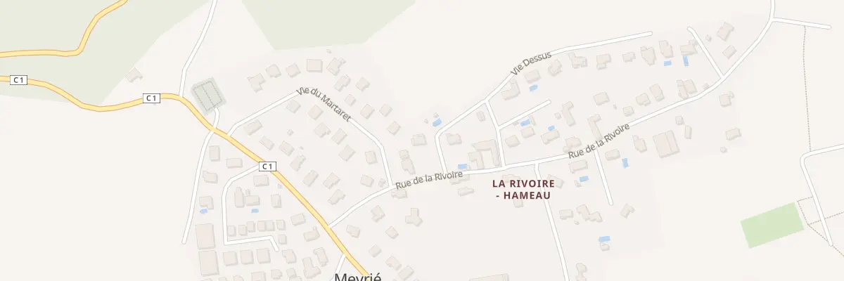 Plan du 41 Vc Vie Dessus à Meyrié