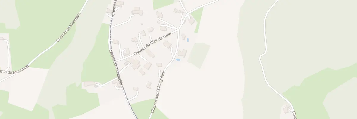 Plan du 258 Chem des Chataigners à Gillonnay