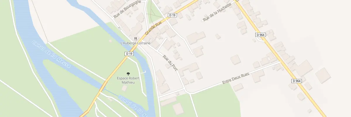 Plan du 1 Rue Du Port à Consenvoye