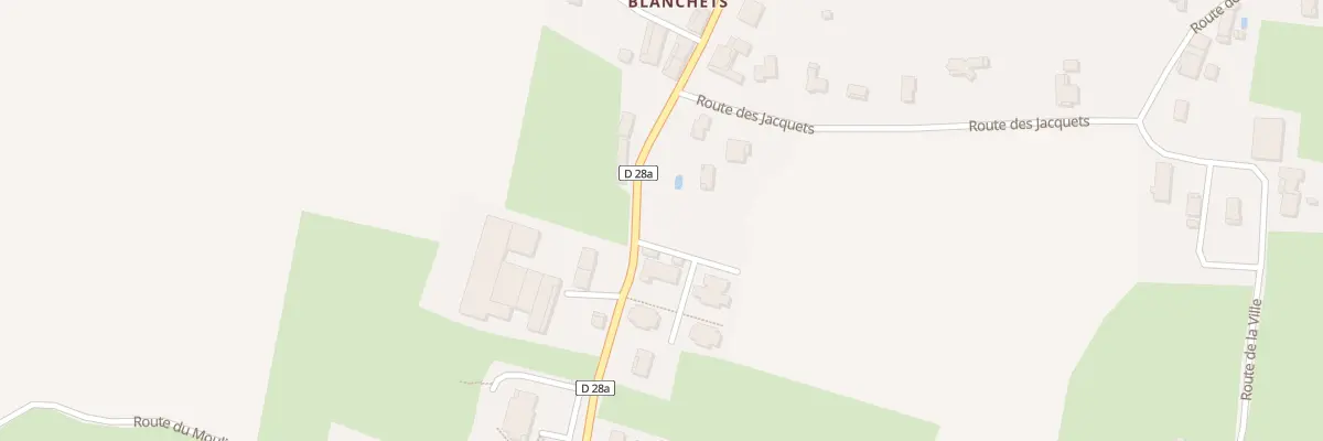 Plan du 21 Dorthan à Bény