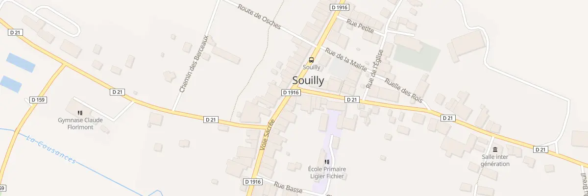 Plan du 18 Voie Sacrée à Souilly