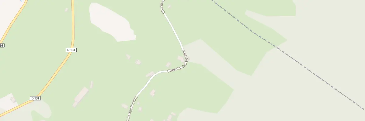 Plan du 845 Che des Perrins à Saint-Martin-le-Colonel