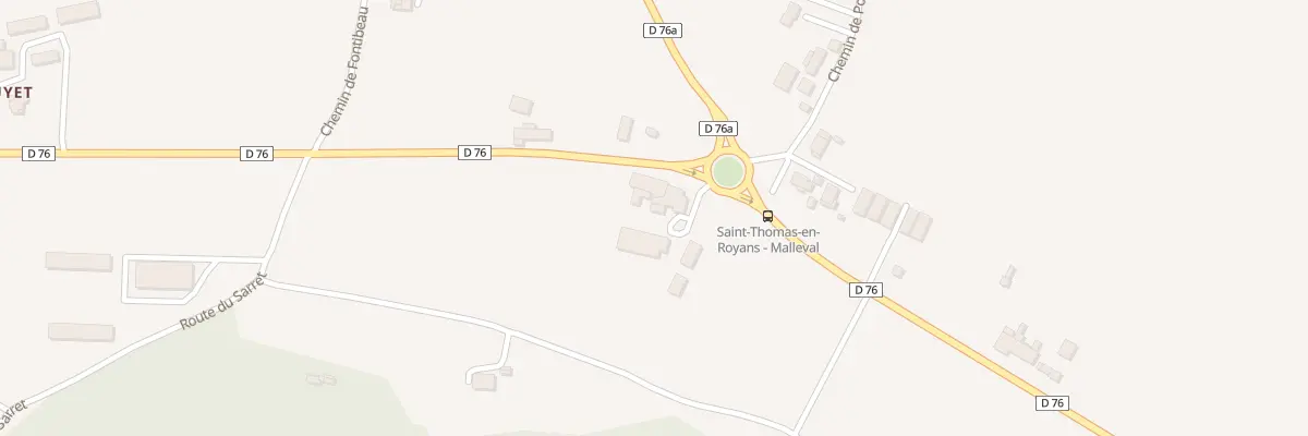 Plan du 5027 Les Clos à Saint-Thomas-en-Royans