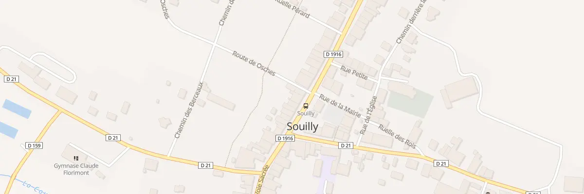 Plan du 33 Voie Sacrée à Souilly