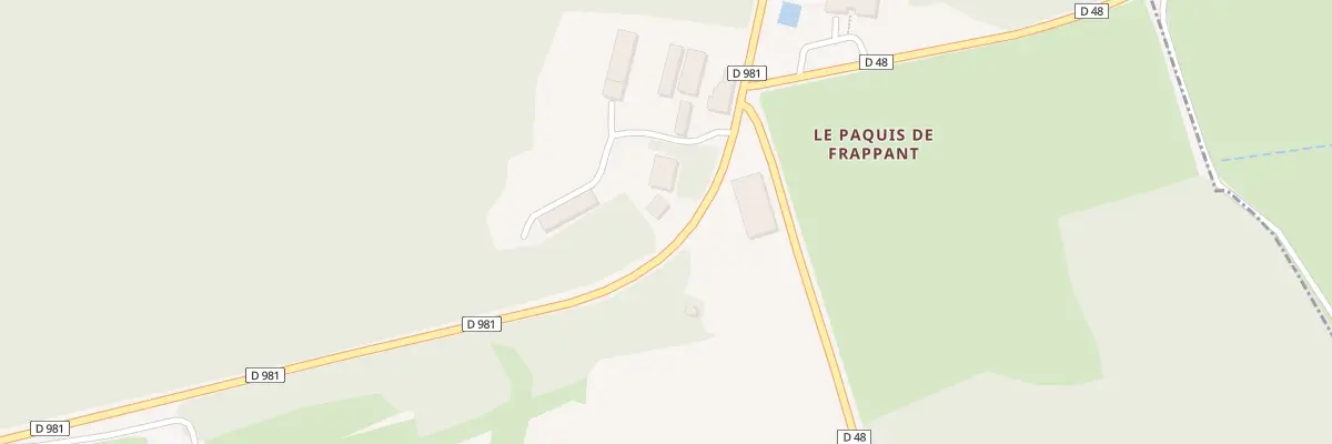 Plan du 5019 Le Paquis de Frappant à Mogues