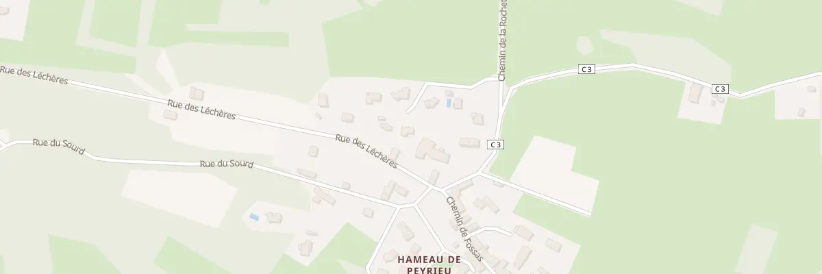 Plan du 39 Che de la Rochette à Dizimieu