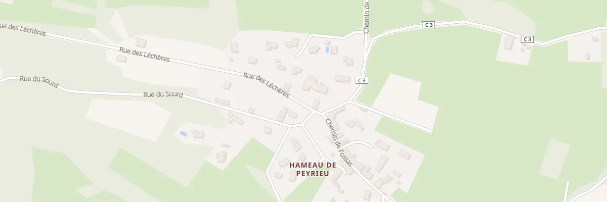 Plan du 676 Che sous les Vignes à Dizimieu