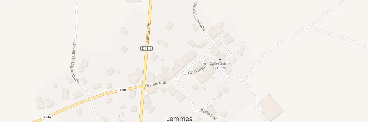 Plan du 7B Gr Grande Rue à Lemmes