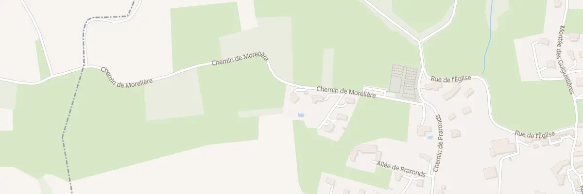 Plan du 207 Moreliere à Gillonnay