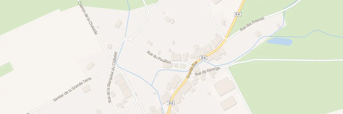 Plan du 8 Rue du Pouillon à Loisey