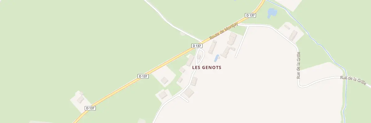 Plan du 1990 Rte de Montjay à Bouhans