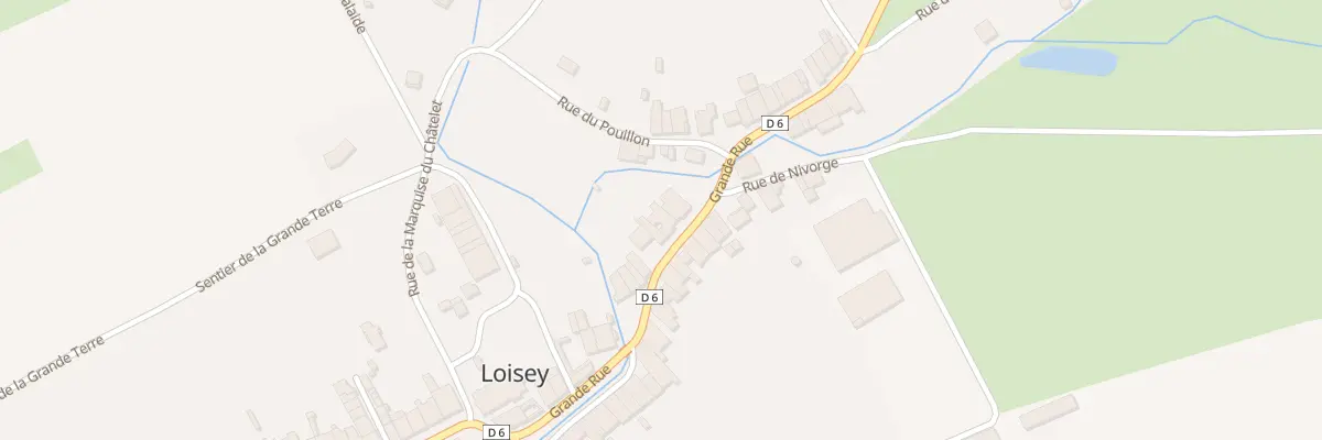 Plan du 97 Gr Grande Rue à Loisey