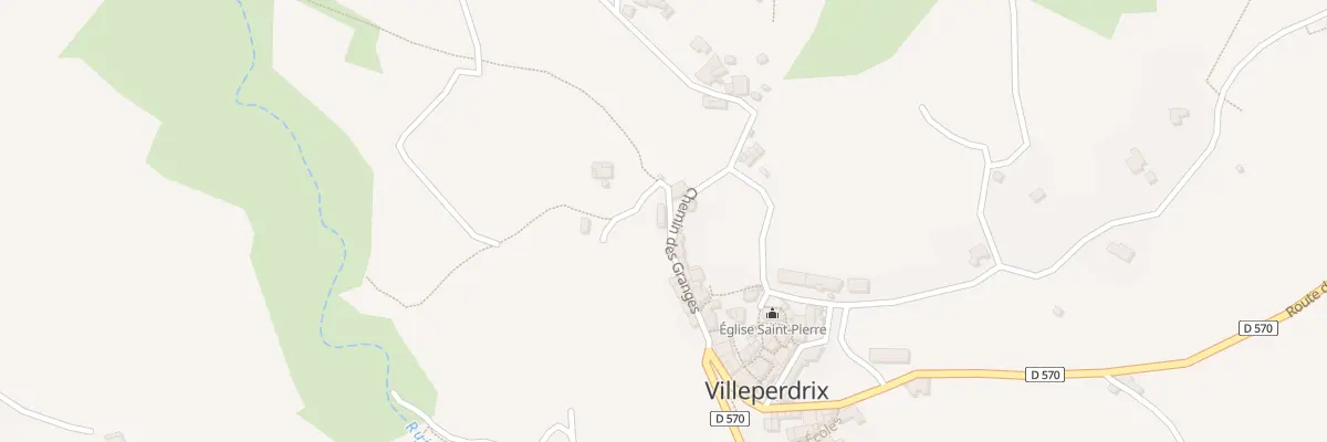 Plan du 5042 Le Village à Villeperdrix