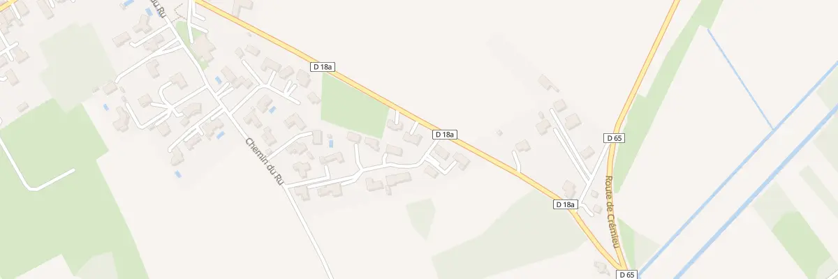 Plan du 434 Rue de la Gare à Vénérieu