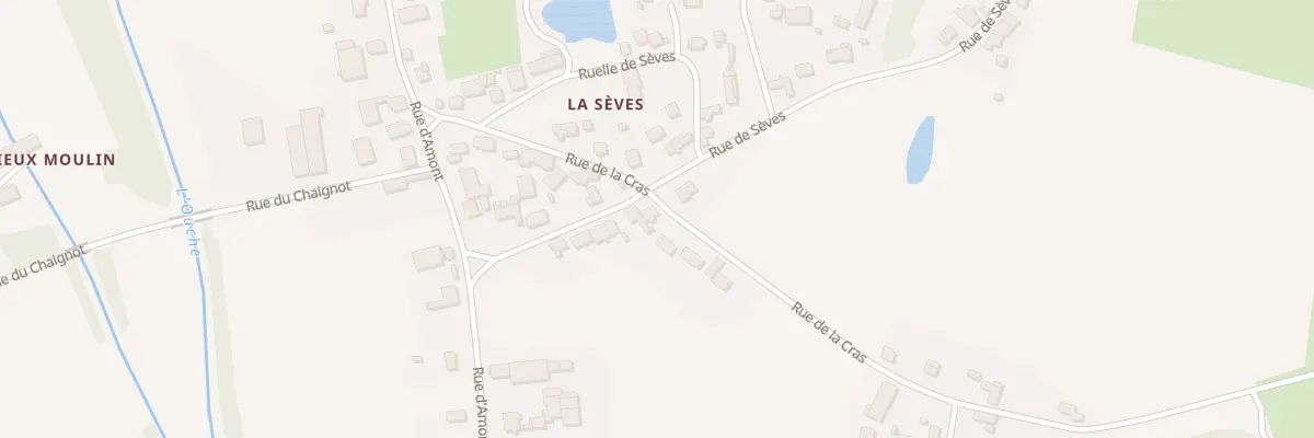 Plan du 5 Rue de la Cras à Échenon