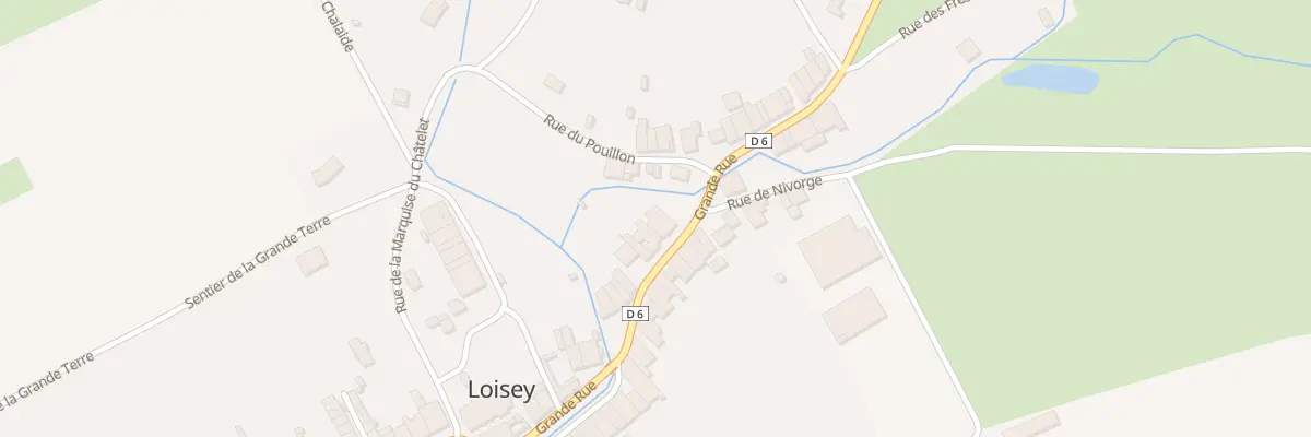 Plan du 99 Gr Grande Rue à Loisey