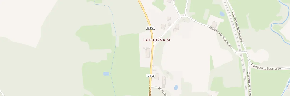 Plan du 1850 Rte de Dommartin à Frontenaud
