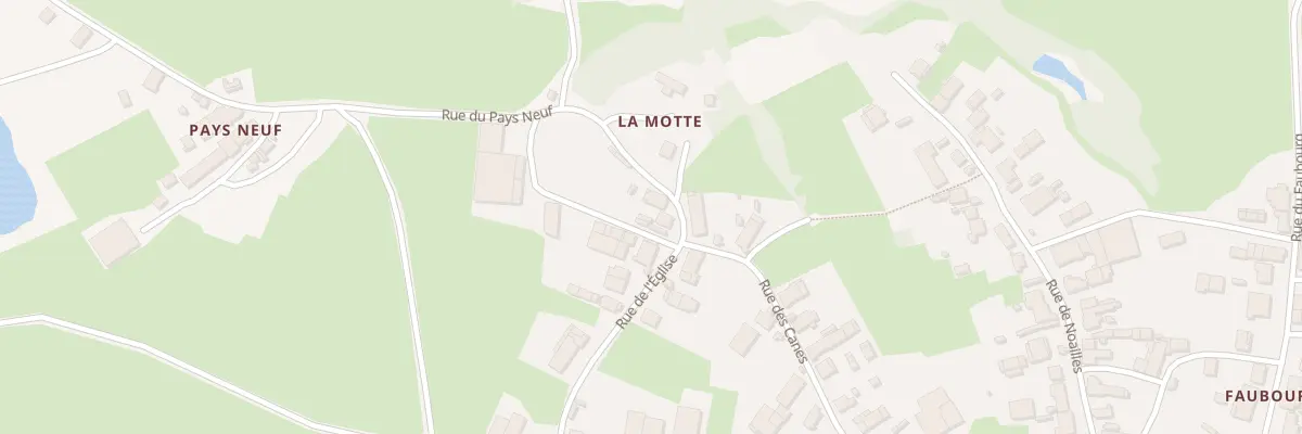 Plan du 6 Rue de l’Église à Fretterans
