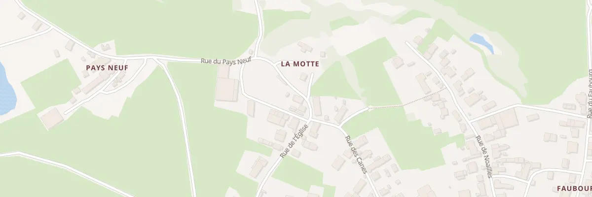 Plan du 4 Rue de l’Église à Fretterans