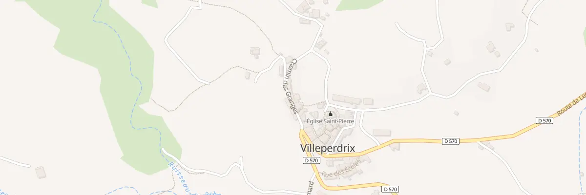 Plan du 5072 Le Village à Villeperdrix