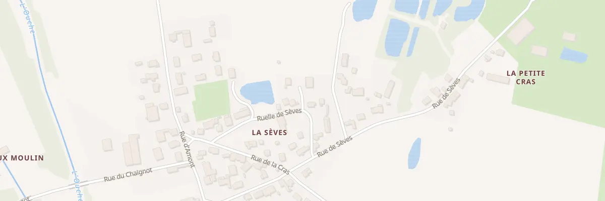 Plan du 10A Rle de Sèves à Échenon