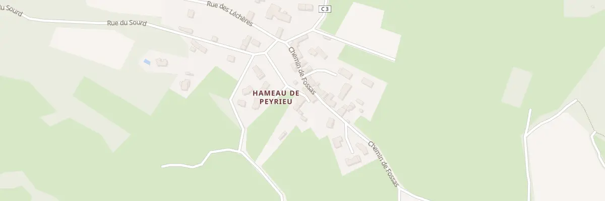 Plan du 104 Imp Peyrieu à Dizimieu