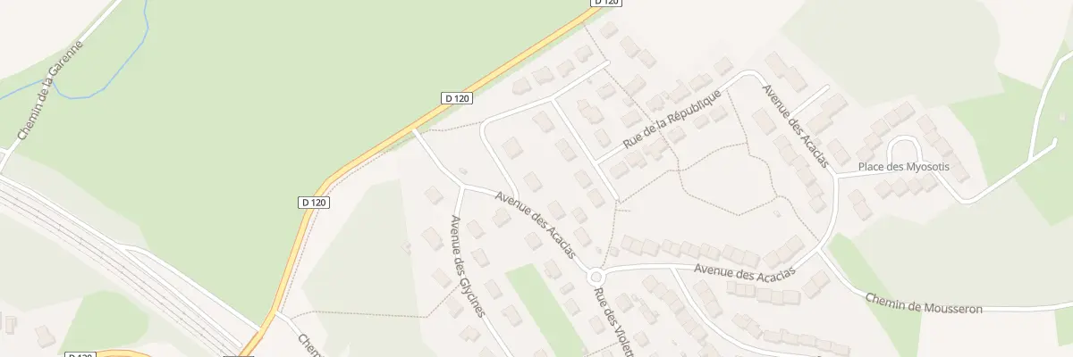 Plan du 3 Av des Acacias à Tronville-en-Barrois