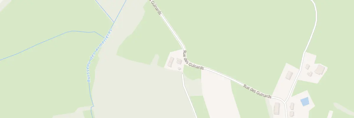 Plan du 806 Rue des Guinards à La Chaux