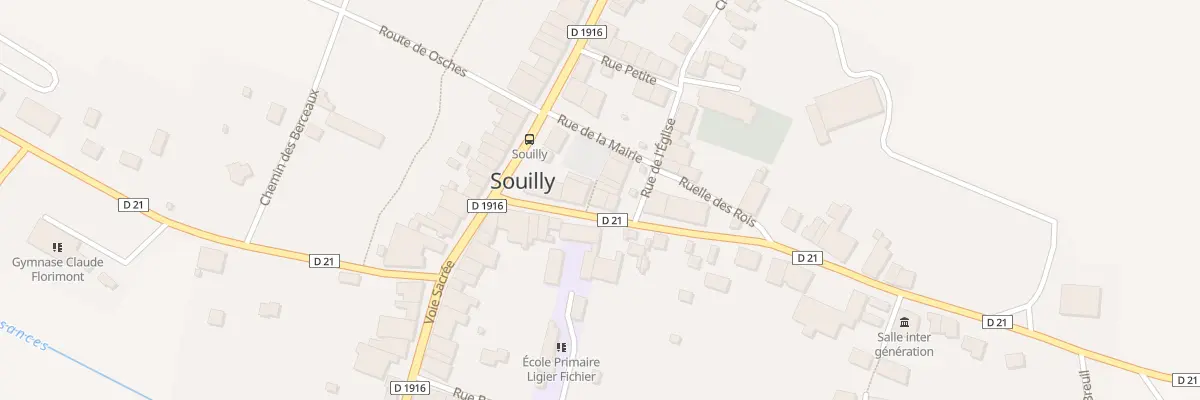 Plan du 7 Rue de Récourt à Souilly
