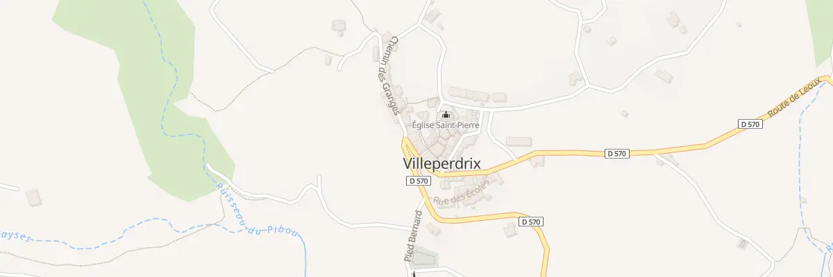Plan du 5024 Le Village à Villeperdrix