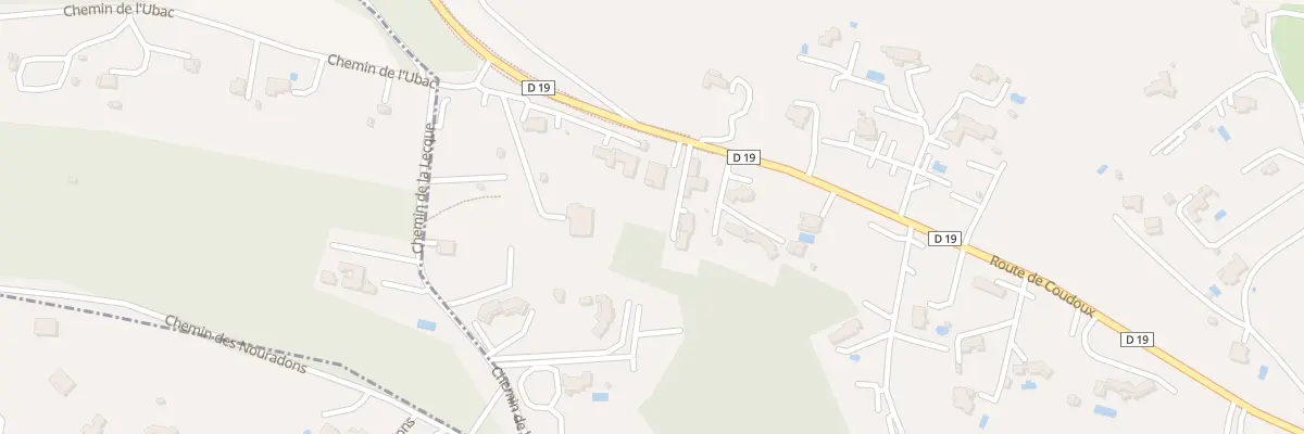 Plan du 1253 Rte de Coudoux à Ventabren