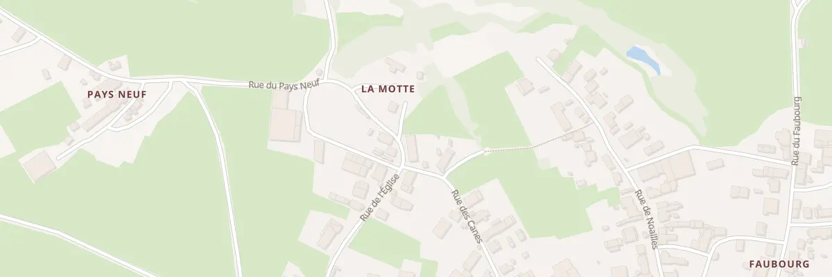 Plan du 20 Rue des Canes à Fretterans