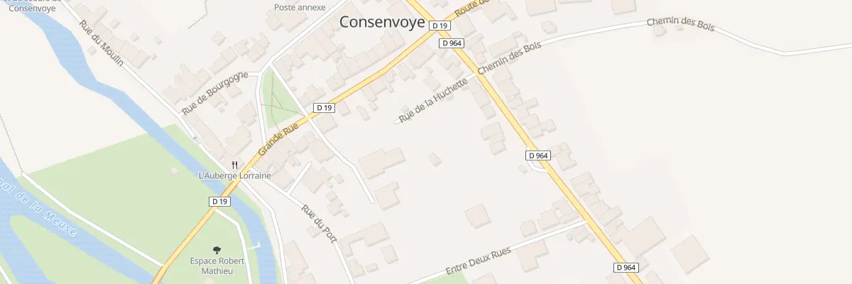Plan du 3 Rue de la Huchette à Consenvoye