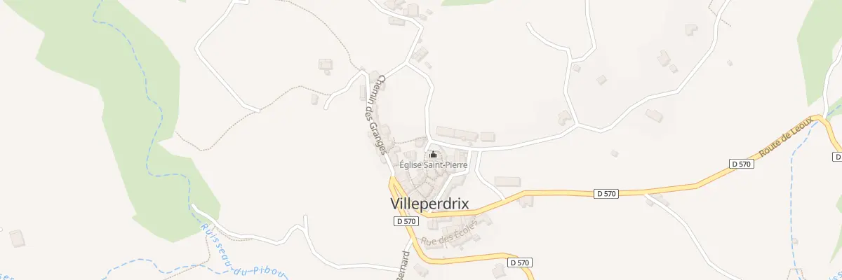 Plan du 5128 Le Village à Villeperdrix