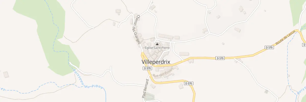 Plan du 5027 Le Village à Villeperdrix