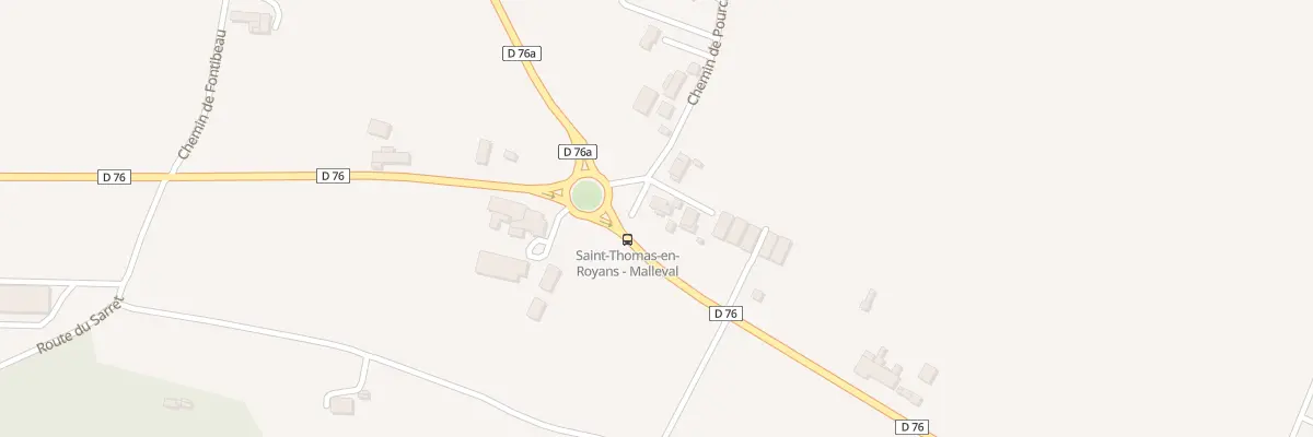 Plan du 5130 Les Pies à Saint-Thomas-en-Royans