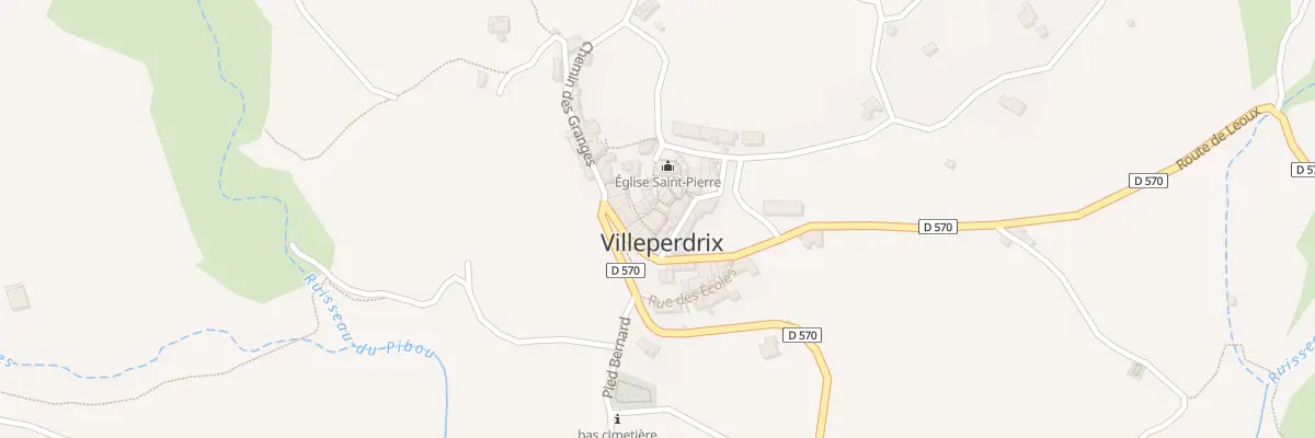 Plan du 5102 Le Village à Villeperdrix