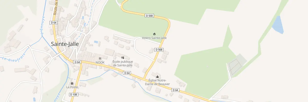 Plan du 5187 Prieure à Sainte-Jalle