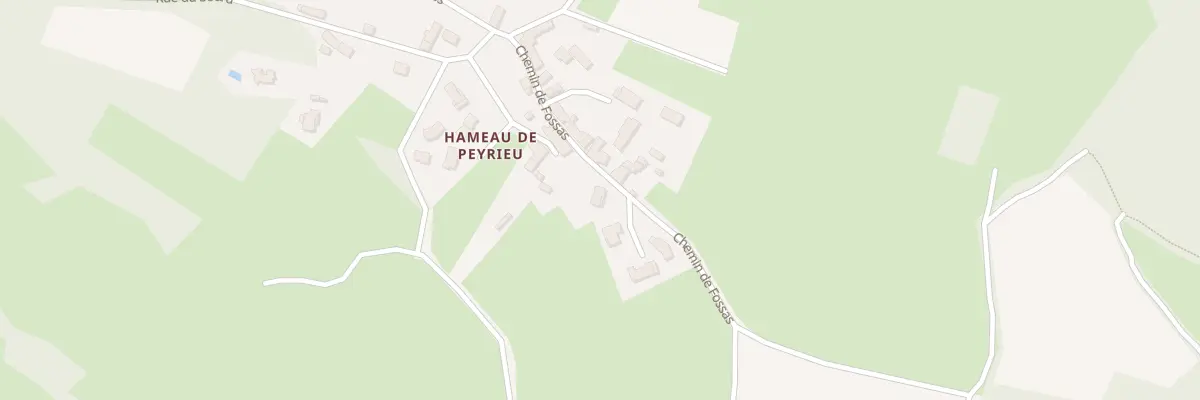 Plan du 134 Che de Fossas à Dizimieu