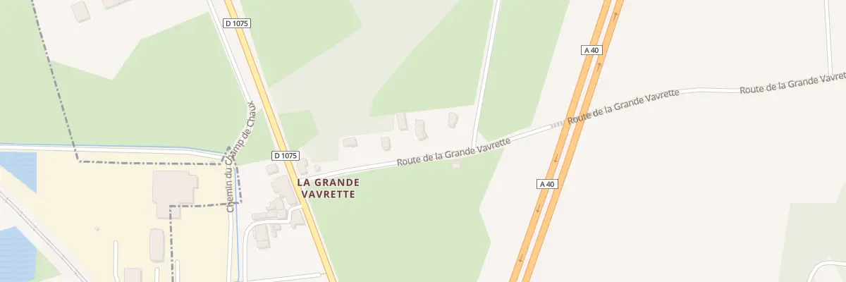 Plan du 5507 Pre Cochet à Tossiat