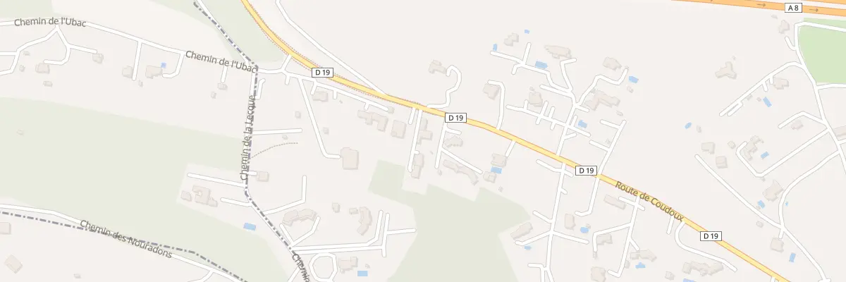Plan du 1239 Rte de Coudoux à Ventabren